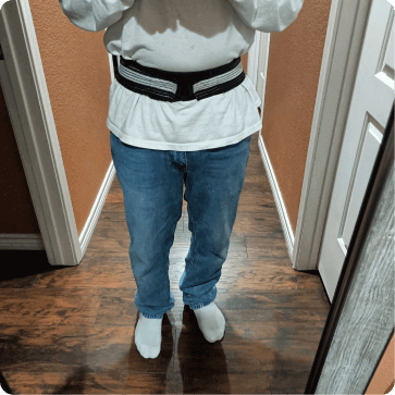 Kizu Spine Belt user Pam R.